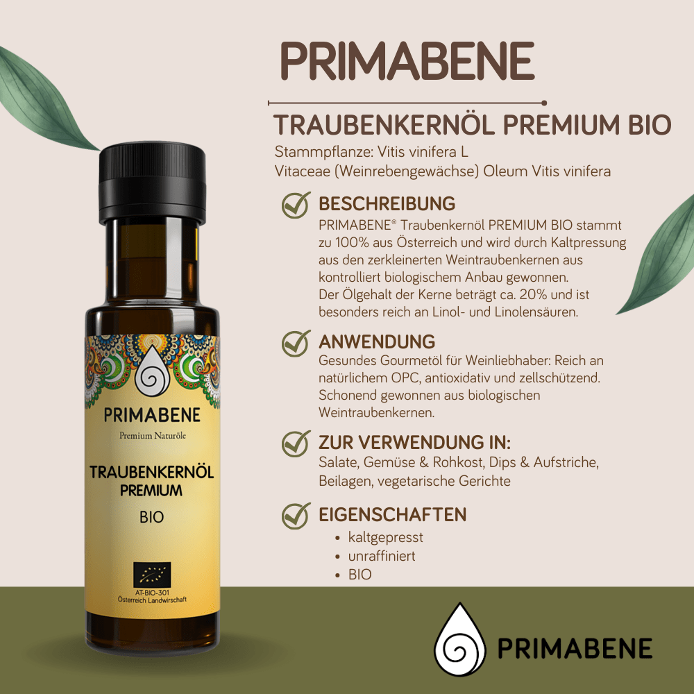 Bild von Traubenkernöl PREMIUM Bio